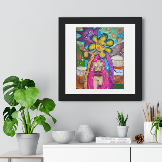 "The World of Avoidance" Framed Horizontal Poster