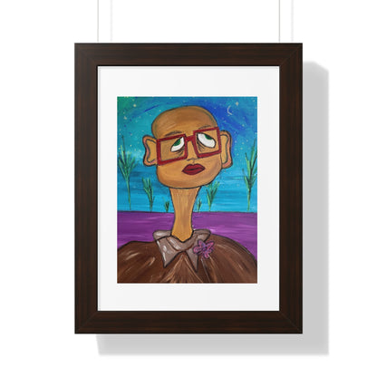 "Chemo" Framed Vertical Poster