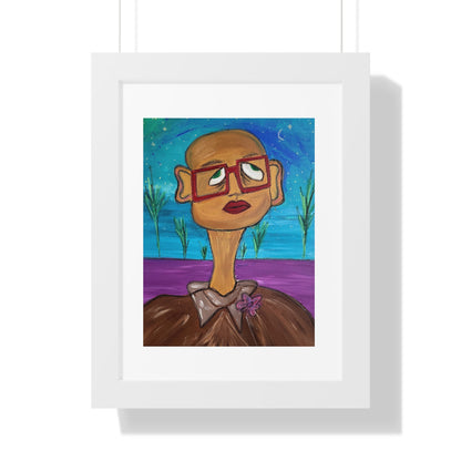 "Chemo" Framed Vertical Poster