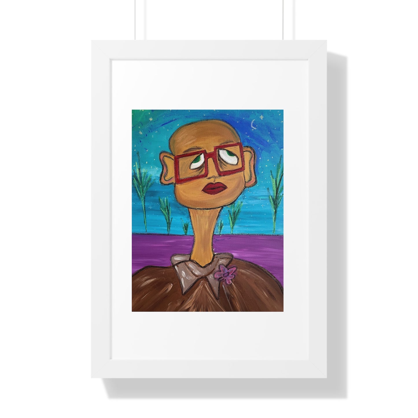 "Chemo" Framed Vertical Poster