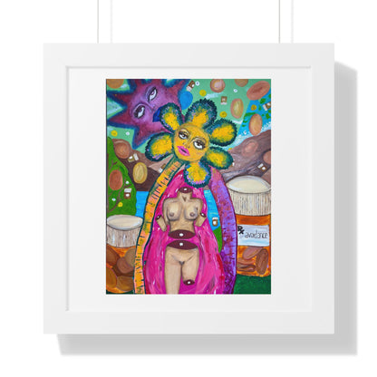 "The World of Avoidance" Framed Horizontal Poster