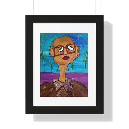 "Chemo" Framed Vertical Poster