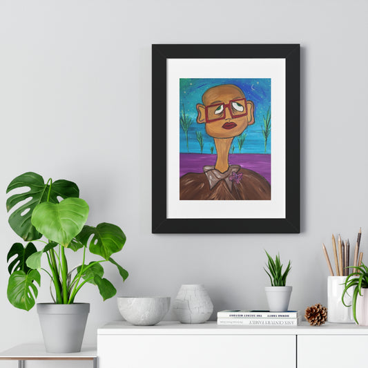 "Chemo" Framed Vertical Poster