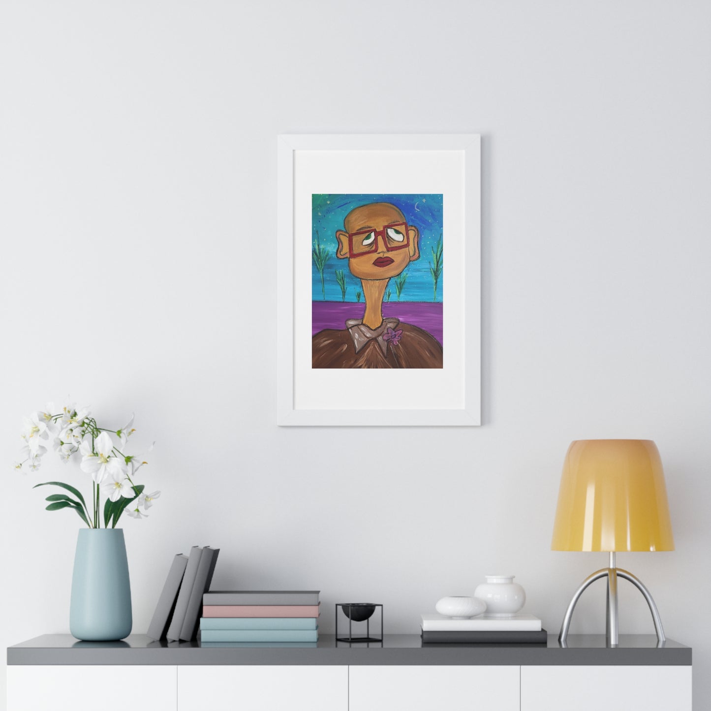 "Chemo" Framed Vertical Poster