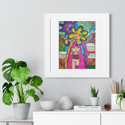 "The World of Avoidance" Framed Horizontal Poster