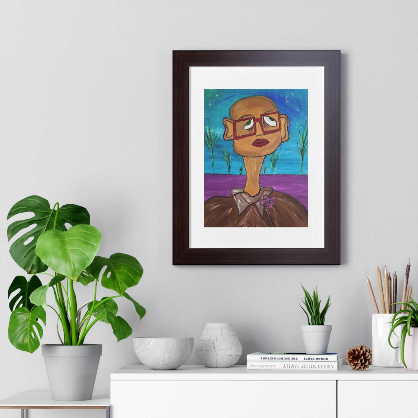 "Chemo" Framed Vertical Poster