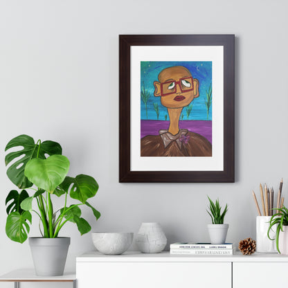 "Chemo" Framed Vertical Poster